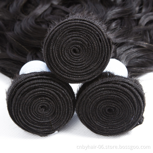 Competive Price 8A Water Wave Bundles Brazilian Hair Weave Bundles 30 inch Hair Extensions For Black Women Human Hair Bundles